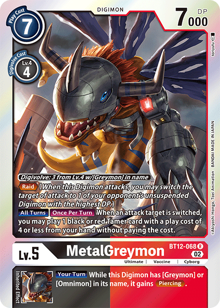 MetalGreymon - BT12-068