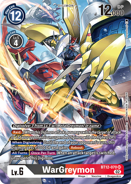 WarGreymon - BT12-070