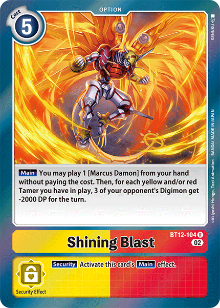 Shining Blast - BT12-104