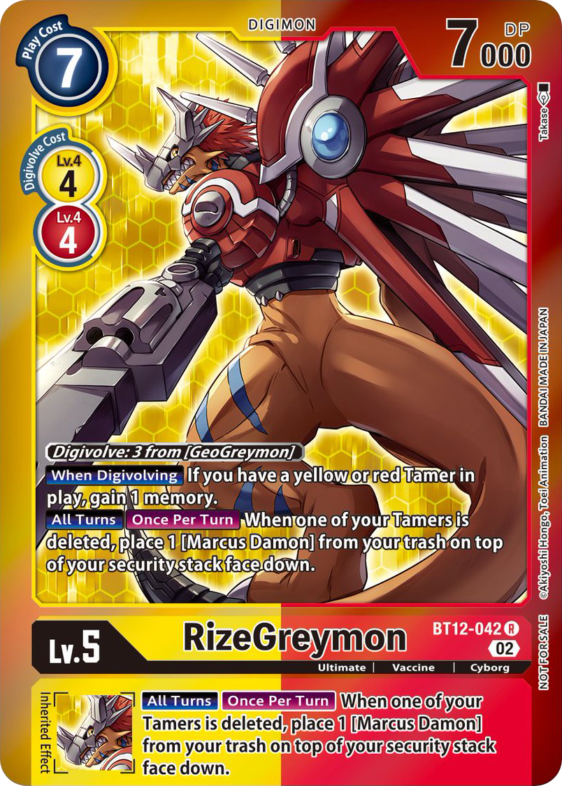 RizeGreymon - BT12-042