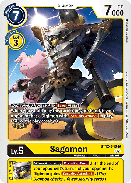 Sagomon - BT12-040