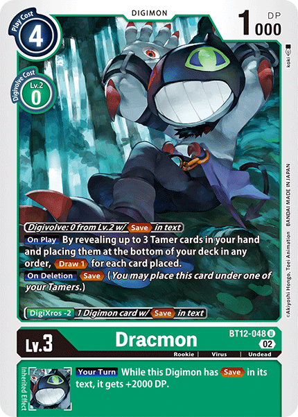 Dracmon - BT12-048