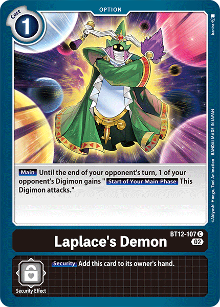 Laplace's Demon - BT12-107