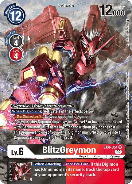 BlitzGreymon - EX4-051