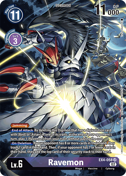 Ravemon - EX4-058