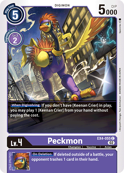 Peckmon - EX4-055