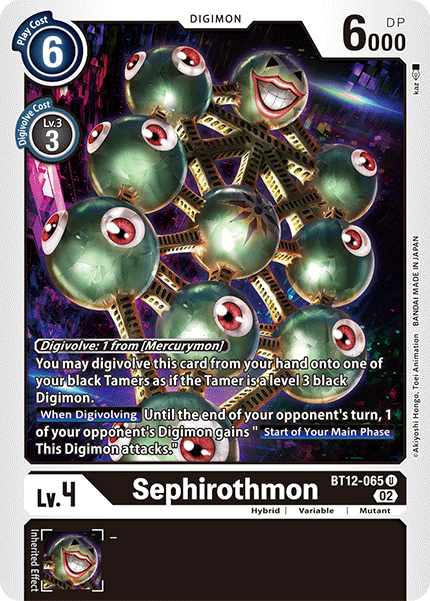 Sephirothmon - BT12-065