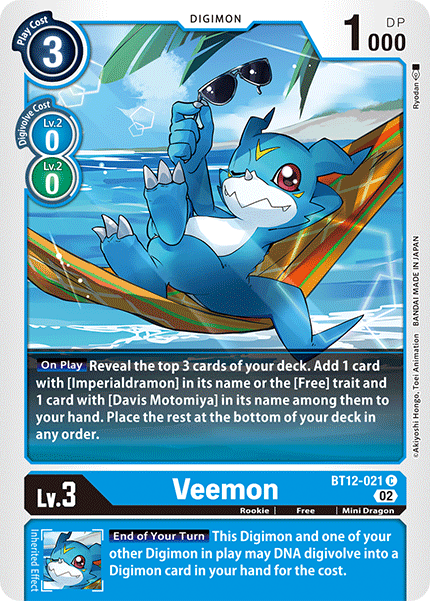 Veemon - BT12-021