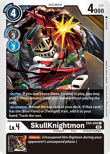 SkullKnightmon - EX4-040