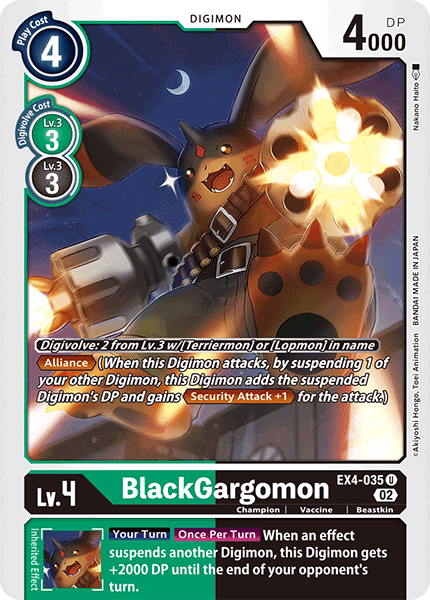 BlackGargomon - EX4-035