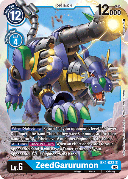 ZeedGarurumon - EX4-022