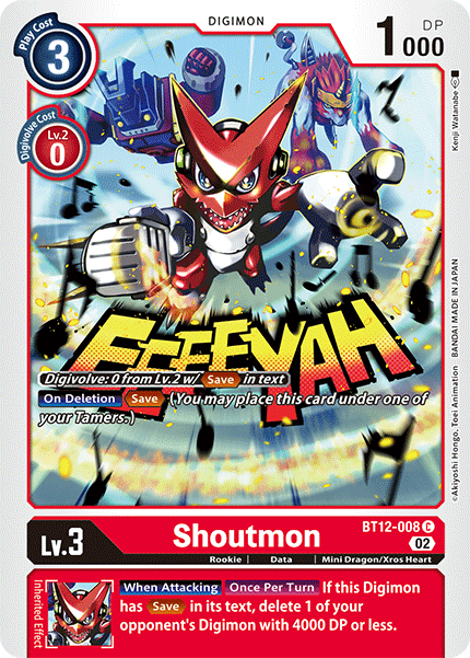 Shoutmon - BT12-008