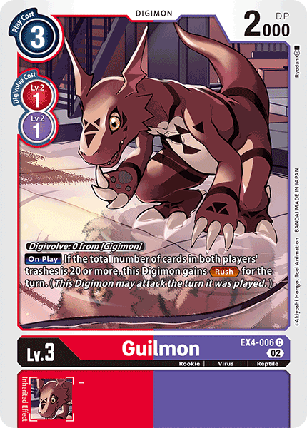 Guilmon - EX4-006