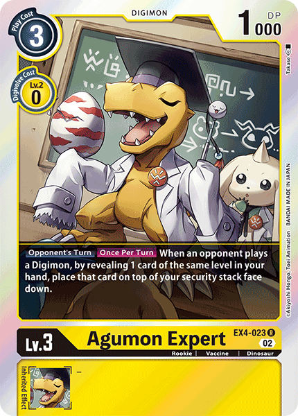 Agumon Expert - EX4-023