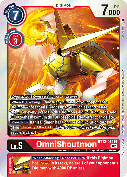 OmniShoutmon - BT12-014