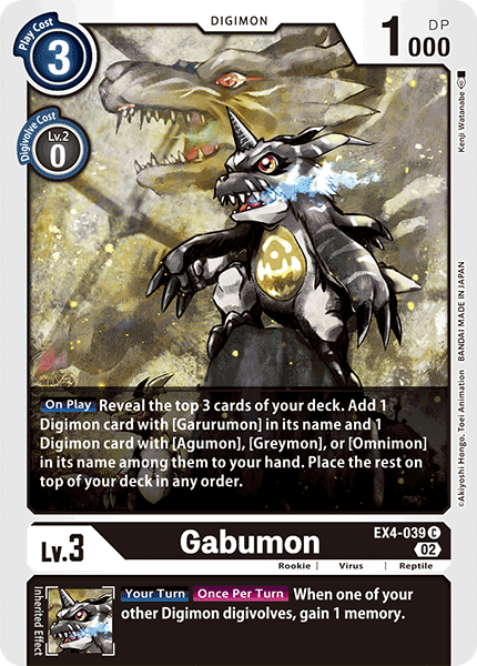 Gabumon - EX4-039