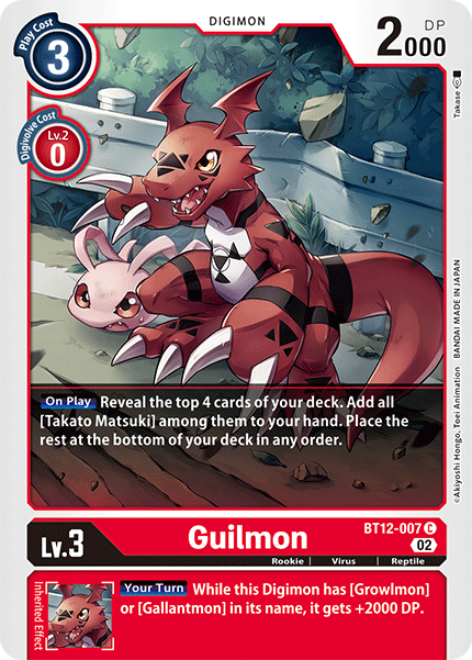 Guilmon - BT12-007