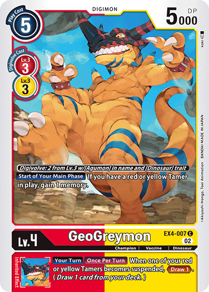 GeoGreymon - EX4-007