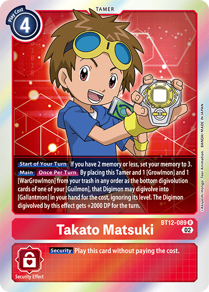 Takato Matsuki - BT12-089