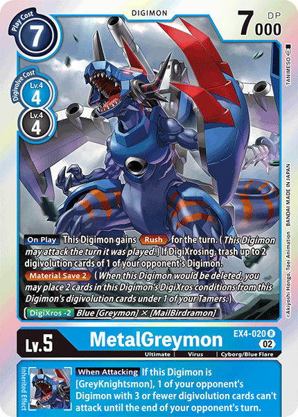 MetalGreymon - EX4-020