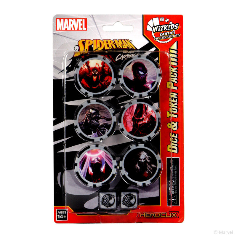 HeroClix - Dice & Token Pack - Spider-Man and Venom: Absolute Carnage