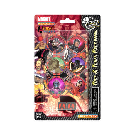 HeroClix - Dice & Token Pack - Avengers Forever