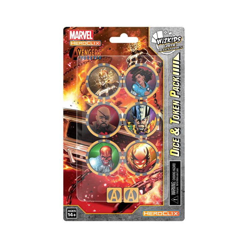 HeroClix - Dice & Token Pack - Avengers Forever