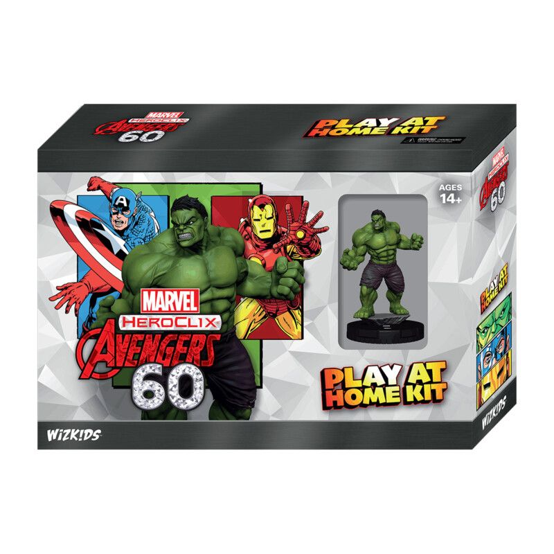 HeroClix - Avengers 60th Anniversary Play at Home Kit - Hulk