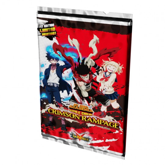My Hero Academia CCG - Crimson Rampage Booster Pack