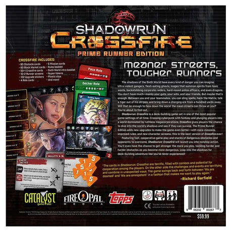 Shadowrun Crossfire Prime Runner Edition