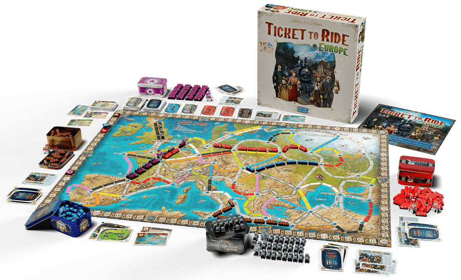 Ticket to Ride: Europe, 15th Anniversary Edition