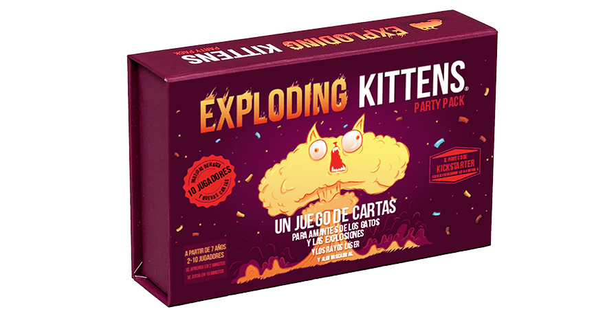 Exploding Kittens Card Game - Party Pack Edition