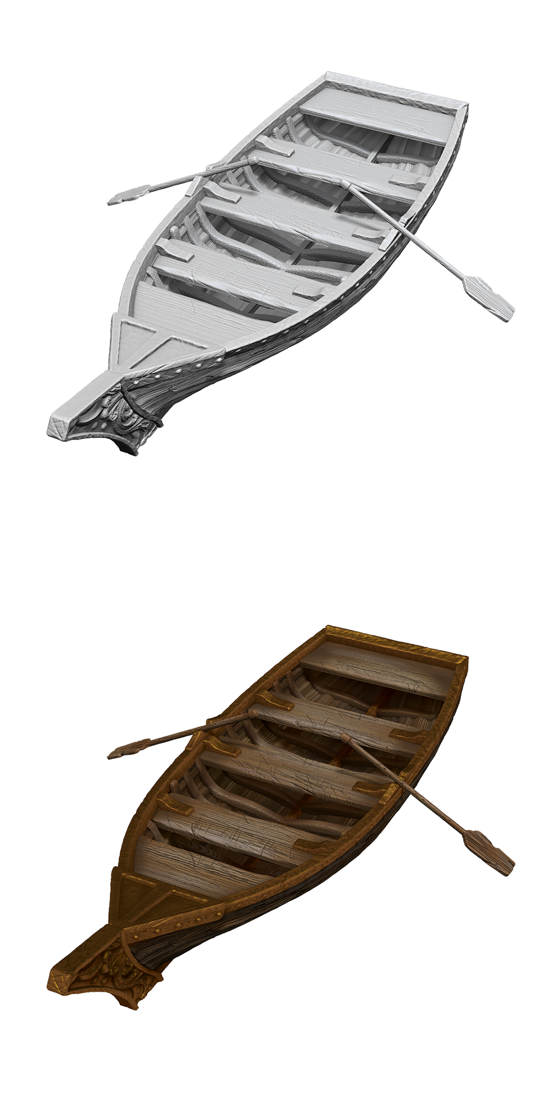 Rowboat & Oars