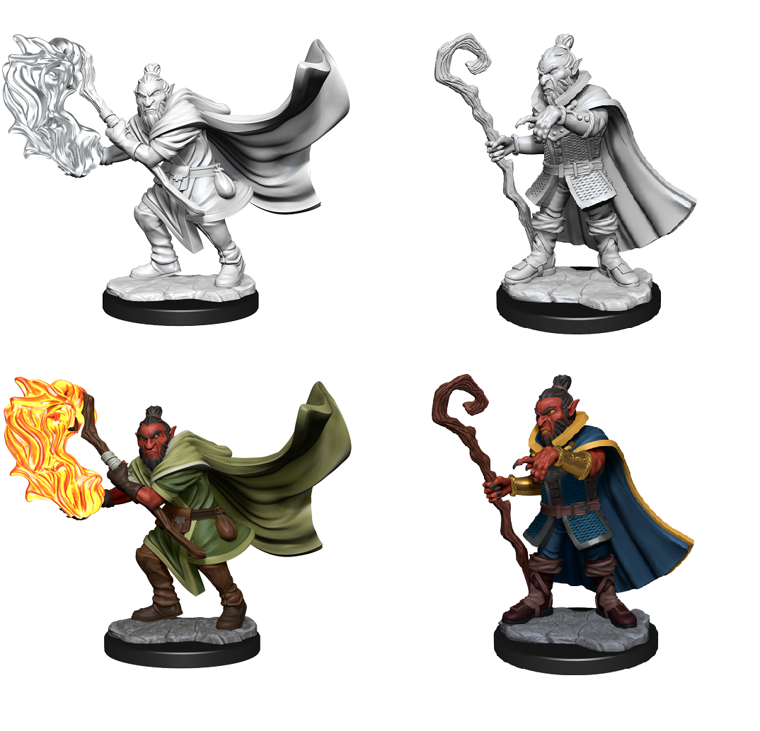 Hobgoblin Wizard and Druid (Male)