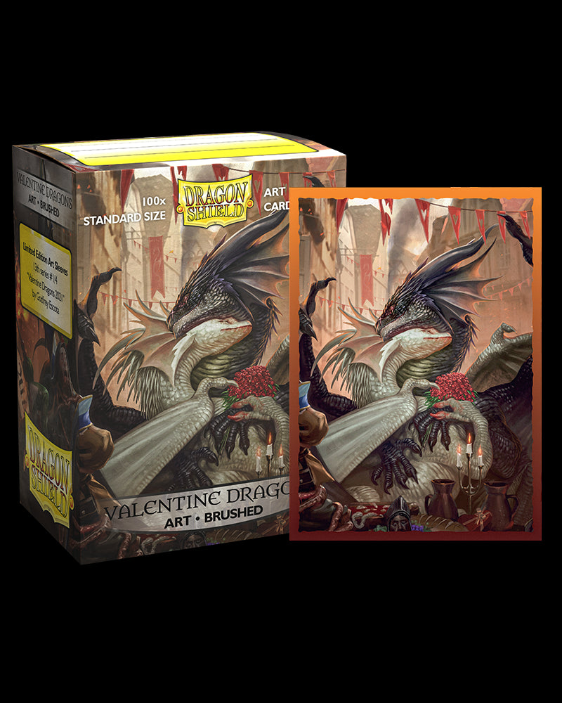 Dragon Shield - Standard Size Brushed Art Sleeves (100ct)