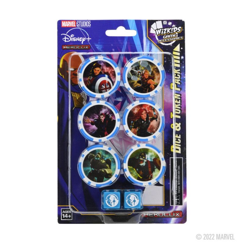 HeroClix - Dice & Token Pack - Disney +